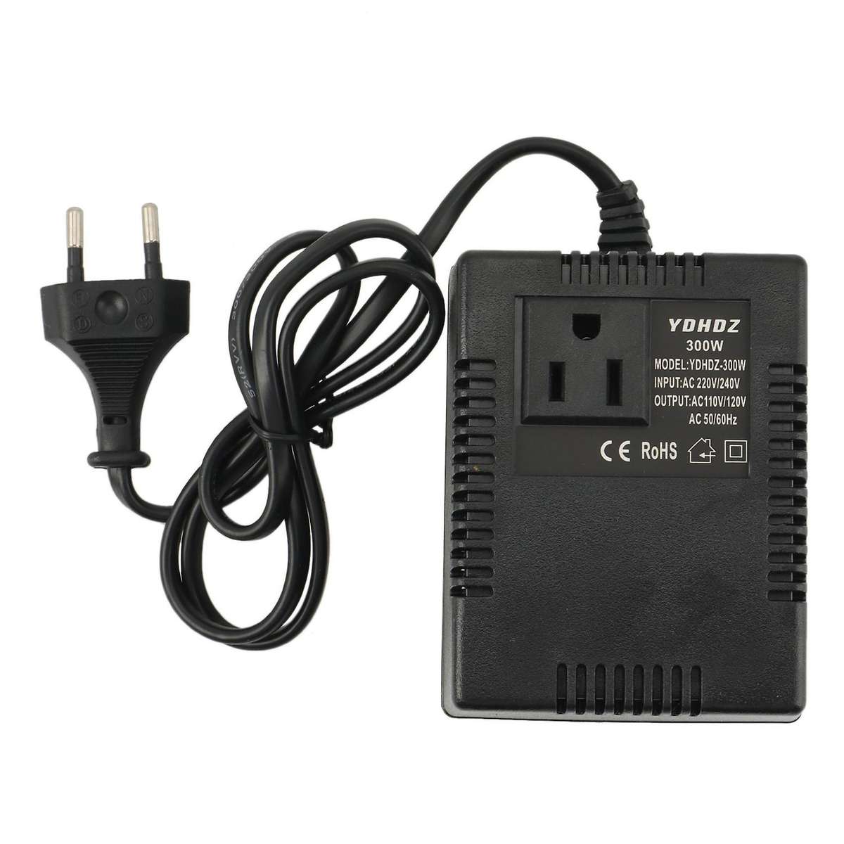 300w Voltage Converter 220v to 110v Transformer Adapter Eu Plug