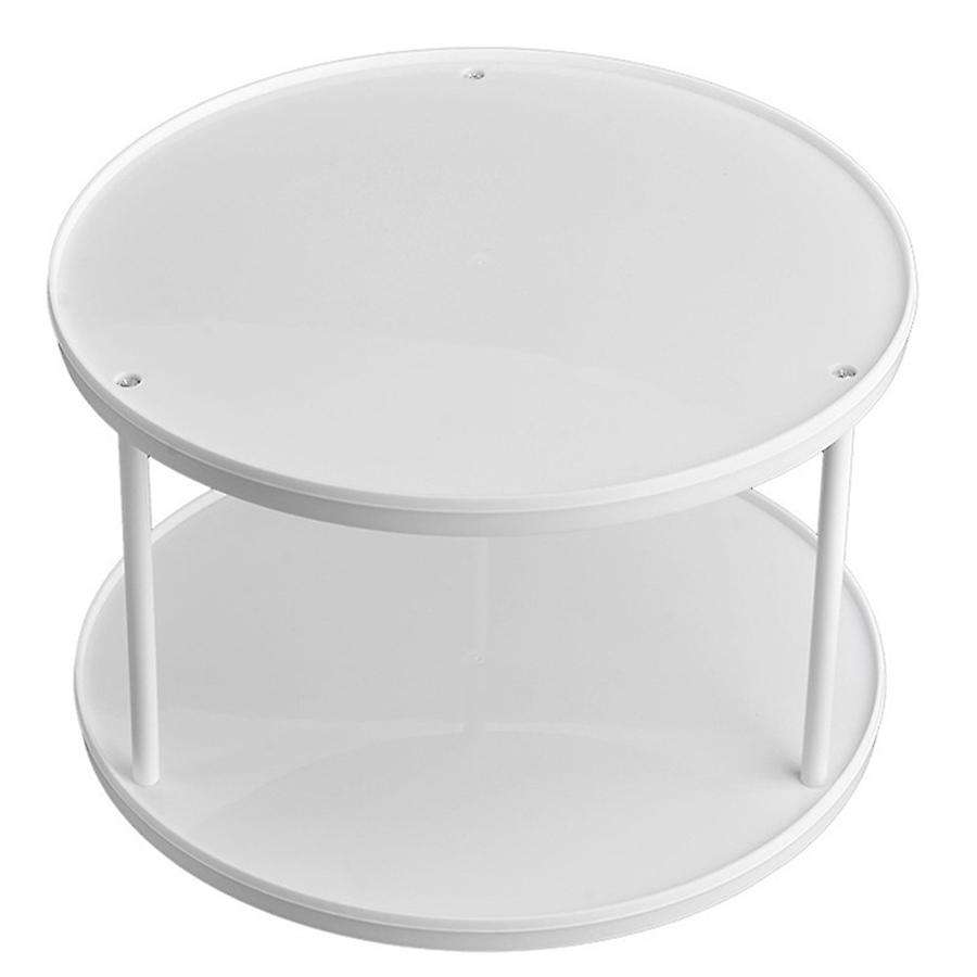 360 Degree Rotating 2 Tier Cake Rack Home Kitchen Storage Rack