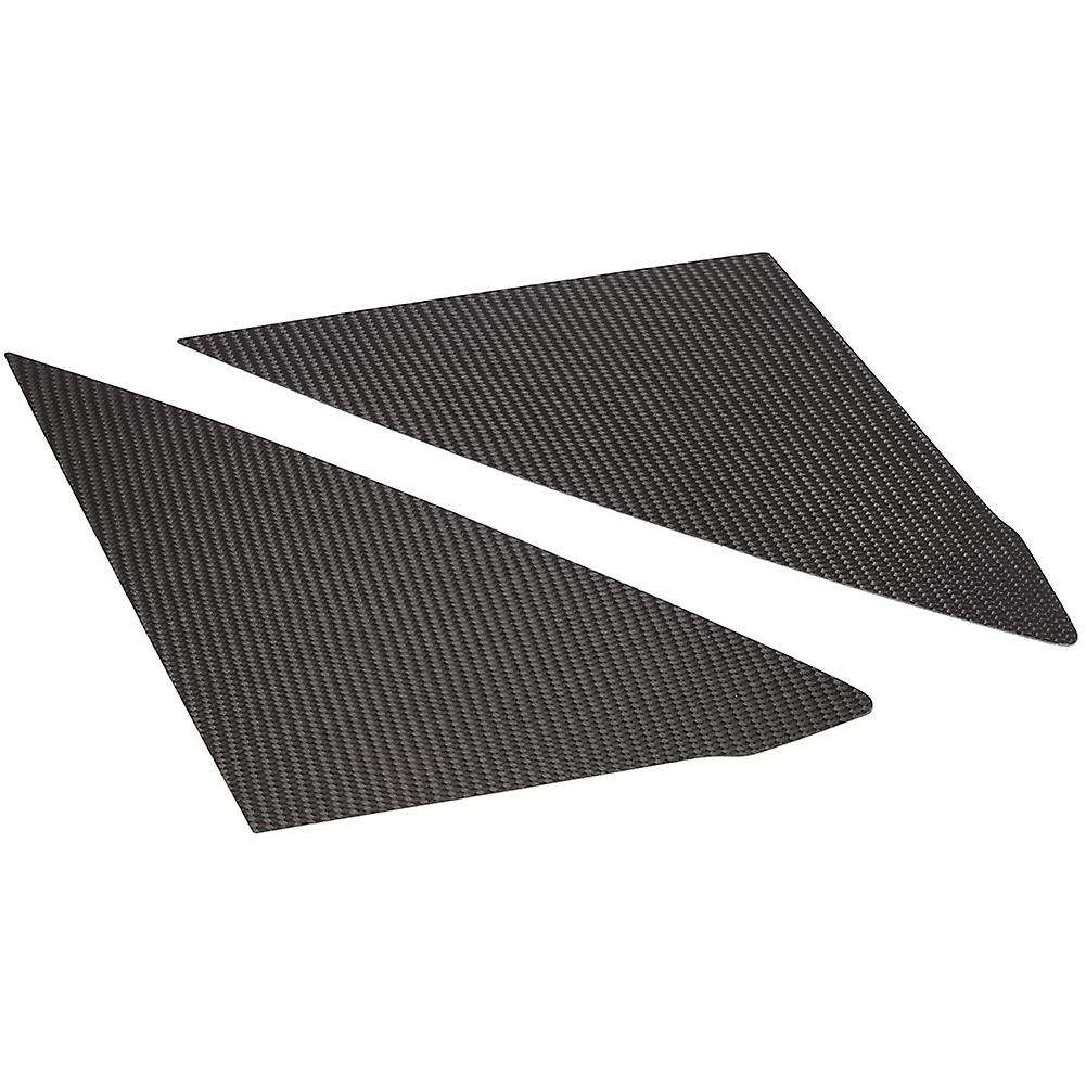 For 11th Honda Civic 2022 Carbon Fiber Car Rear Triangle Window Cover