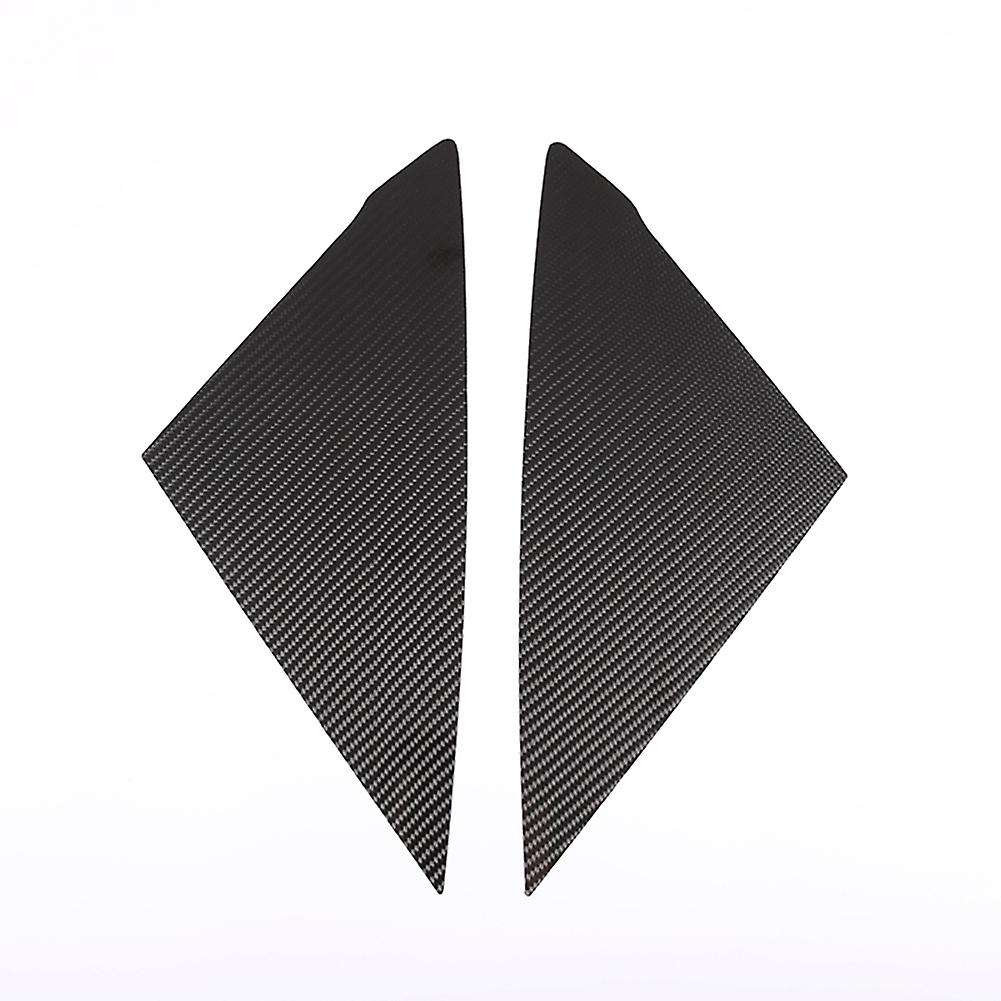 For 11th Honda Civic 2022 Carbon Fiber Car Rear Triangle Window Cover