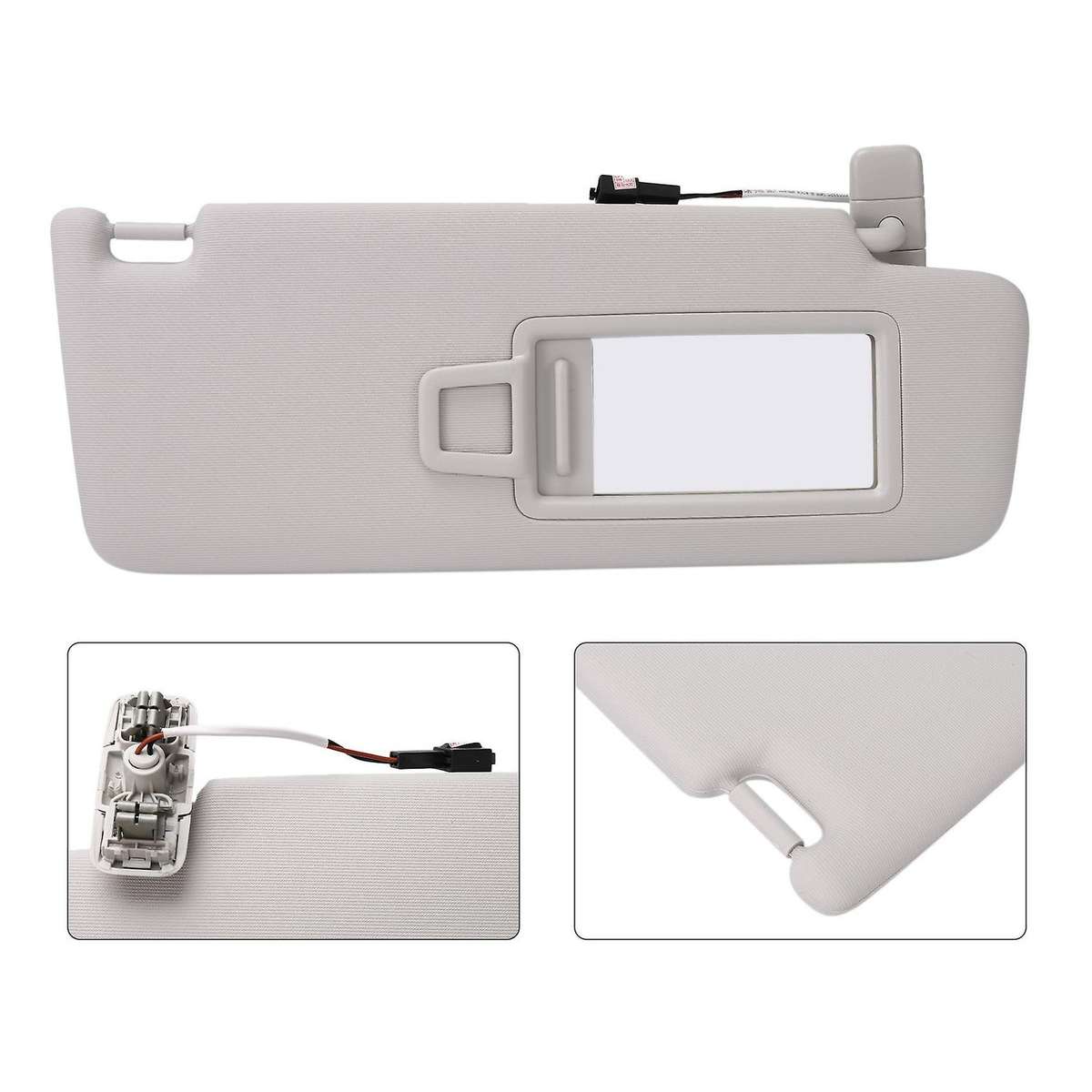 Right Front Visor Assembly Overhead Console Sunvisor for Golf 7 Mk7