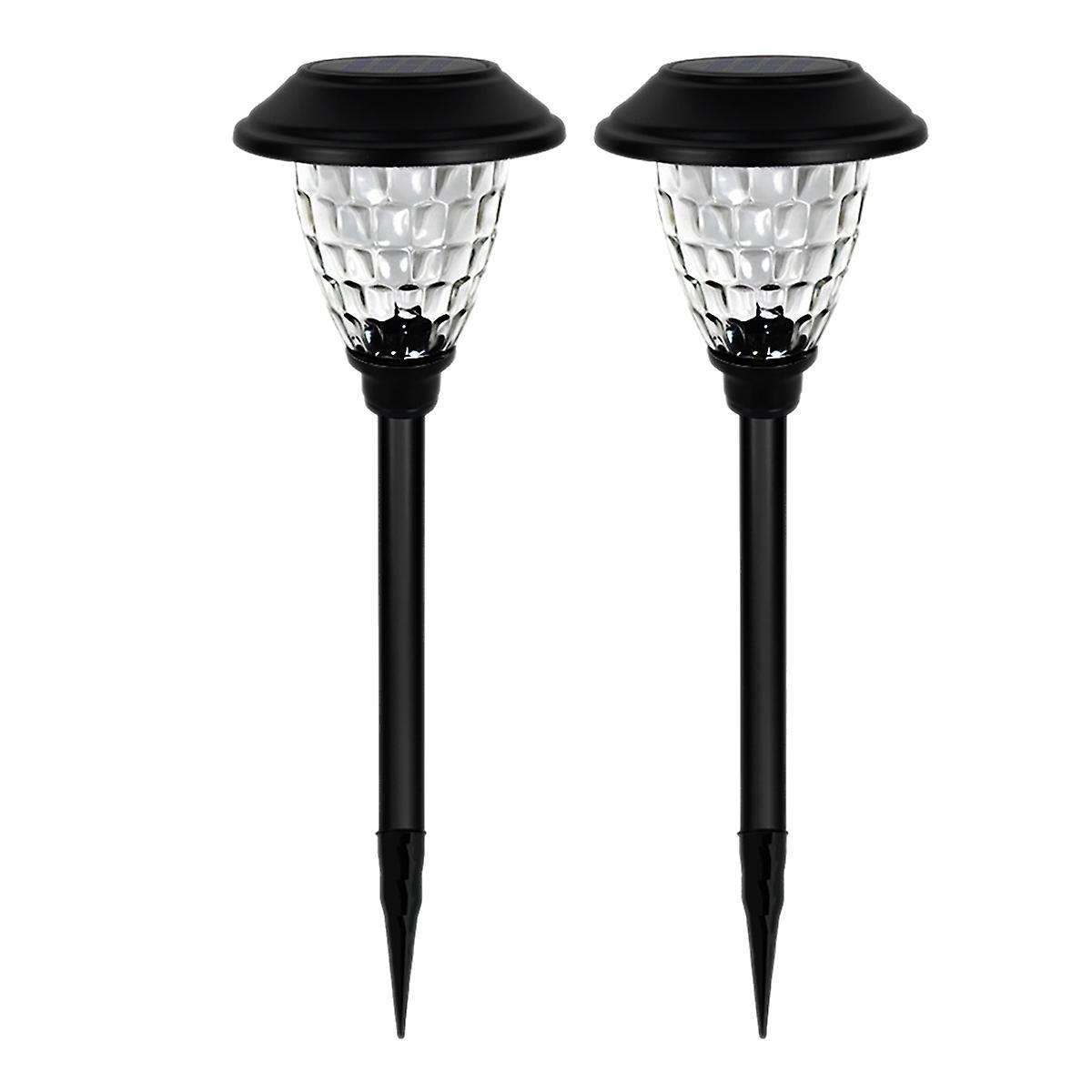 2 Pack Solar Pathway Outdoor Garden Lights for Patio Yard Garden