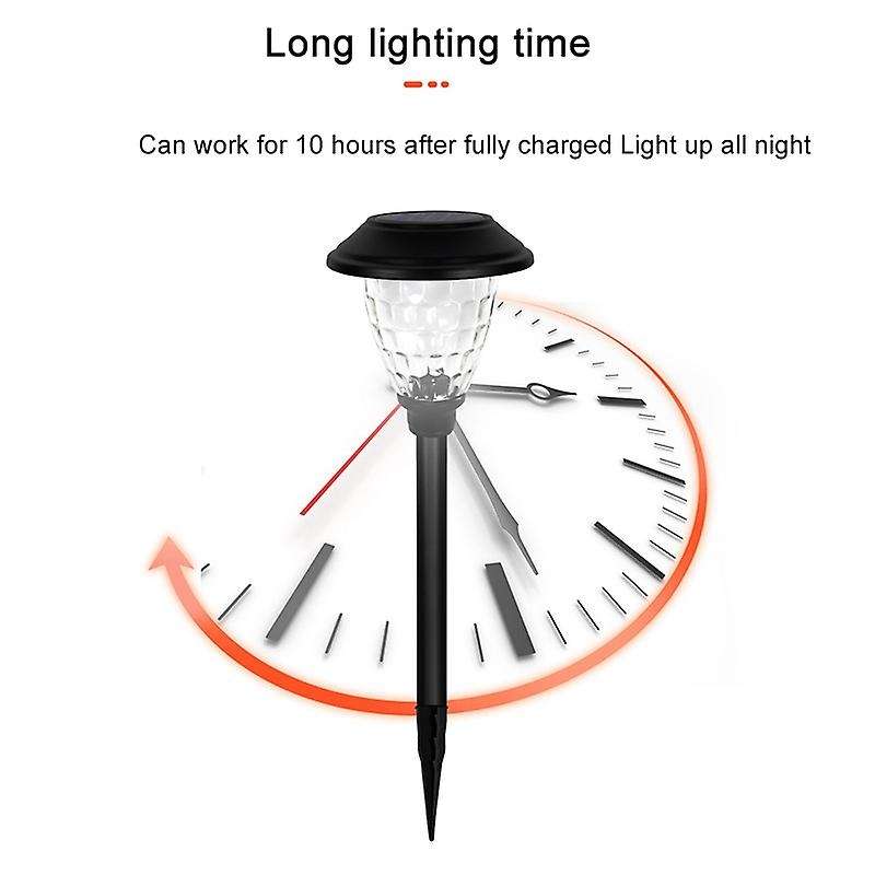 2 Pack Solar Pathway Outdoor Garden Lights for Patio Yard Garden