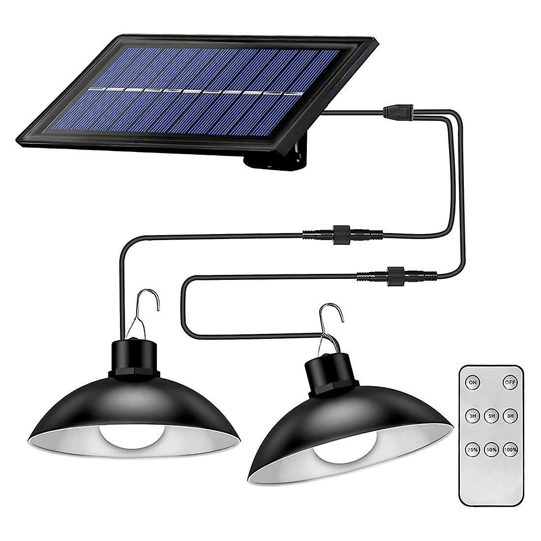 Solar Pendant Lights,with 9.84ft Cord,for Garden Courtyard Barn