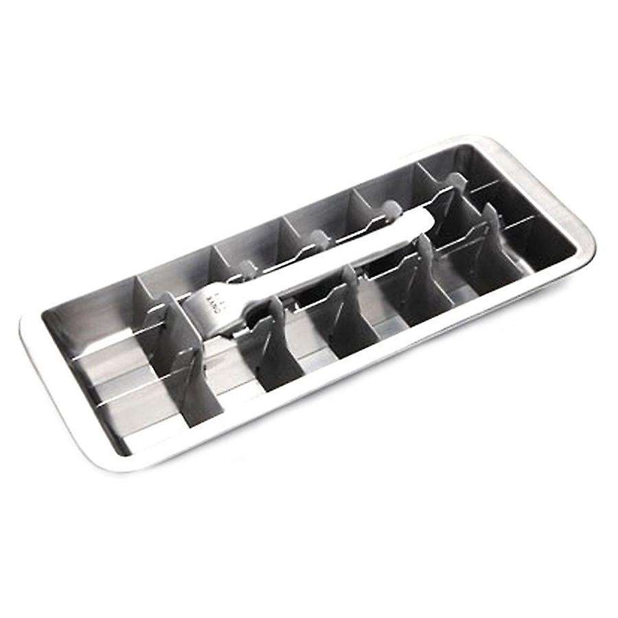 Lever-style Ice Tray, 2 In 1 Stainless Steel Ice Making Mold