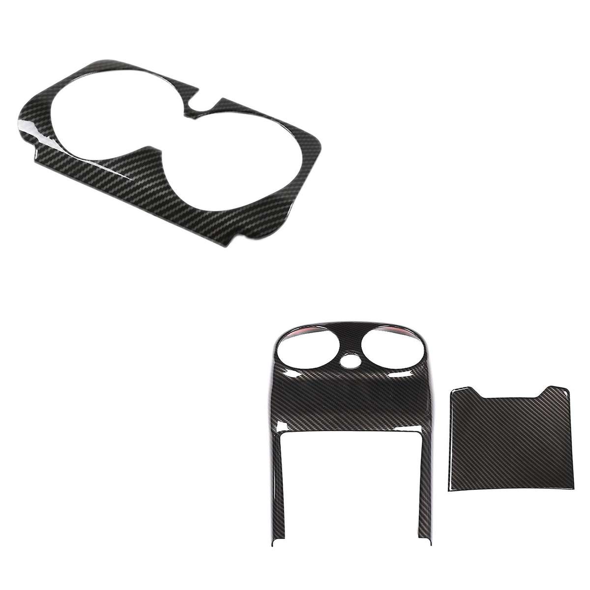 2pcs Abs Carbon Mercedes Benz W205 C Class C-class 2015-2018