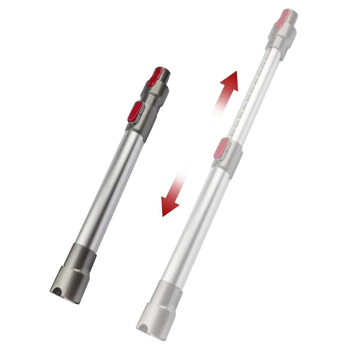 Extension Rod Wand Tube Pipe for Dysons V7 V8 V10 V11 Wireless Gray