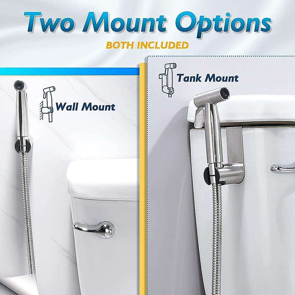 Bidet Sprayer for Toilet, Sprayer Kit with Adjustable Jet Spray