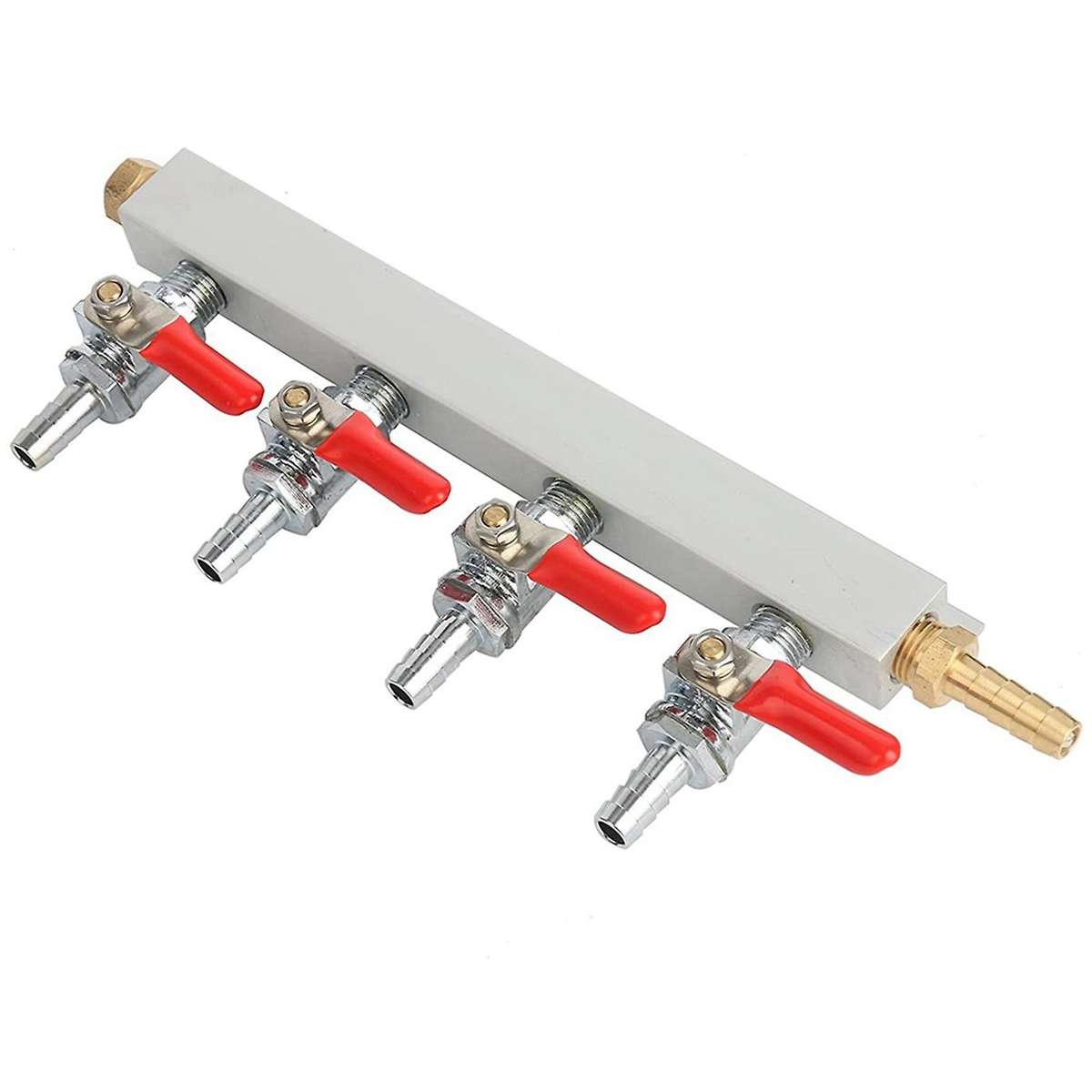 4-way Co2 Air Distribution Manifold Beer Barrel with Check Valve