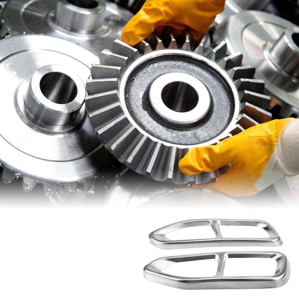 Car Stainless Steel Tail Exhaust Pipe Output Cover For-bmw 7 Series