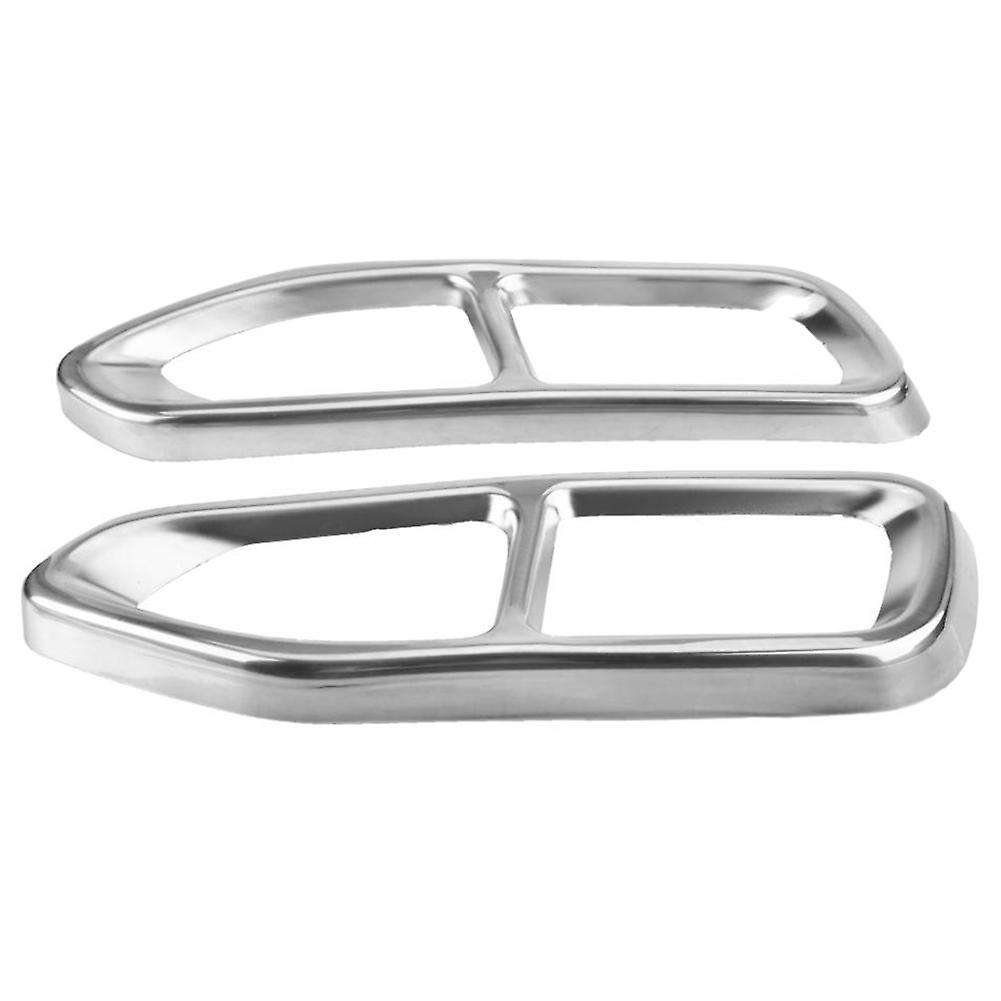 Car Stainless Steel Tail Exhaust Pipe Output Cover For-bmw 7 Series