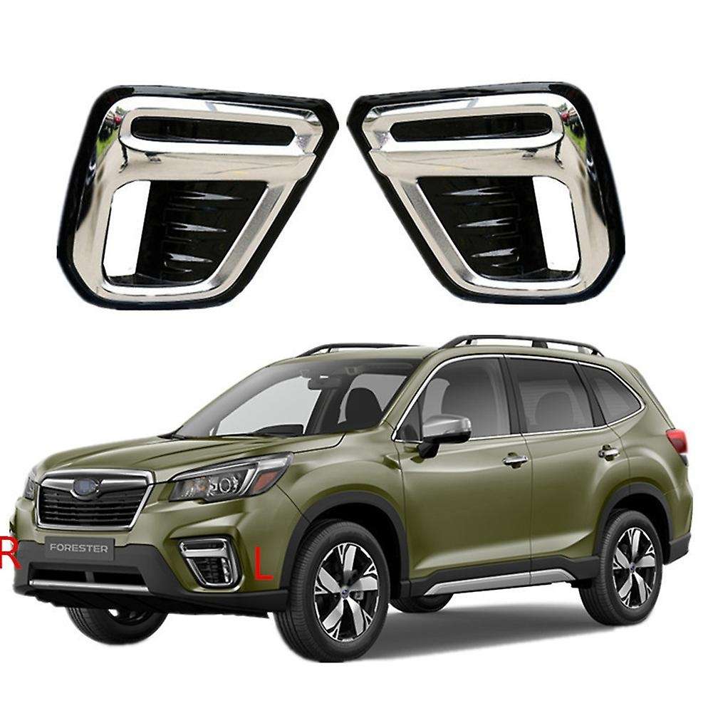 Right Front Bumper Fog Lamp Frame Cover Fog Light Trim Bezel Cap