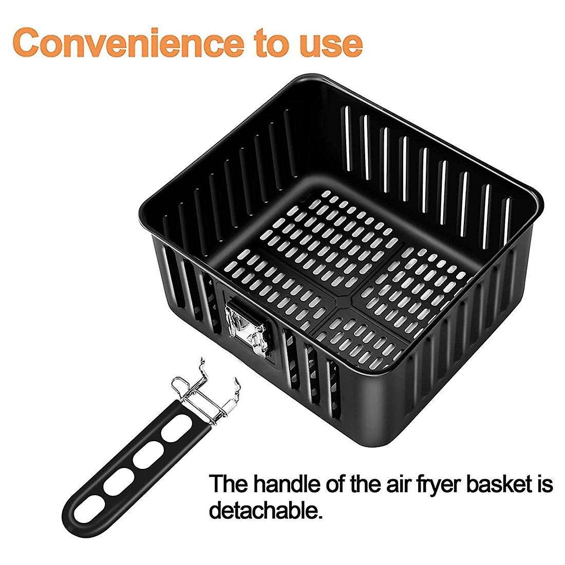Air Fryer Oven Basket &handle 6qt for Powerxl Gowise Air Fryer Pro