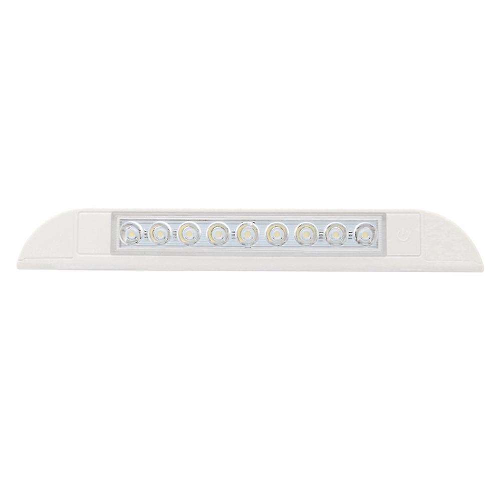 2x 9 Led Awning Light 12v 24v Waterproof 256mm Strip Lamp White