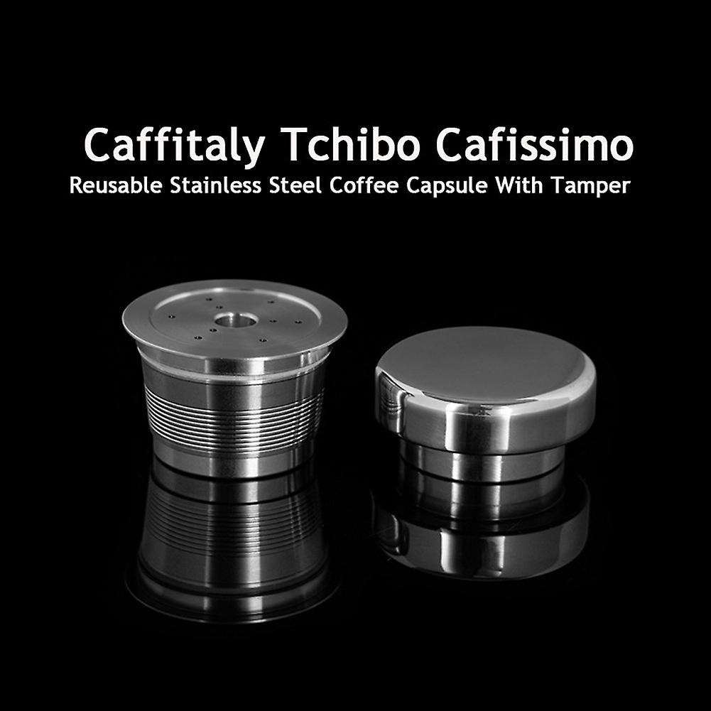 Stainless Steel Coffee Capsule Kit for Caffitaly Refillable Coffee