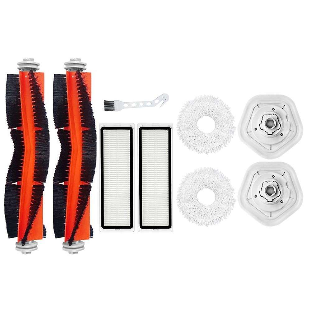 9pcs Replacement Kit Main Brush Filter Mop Cloth Cleaning Brush