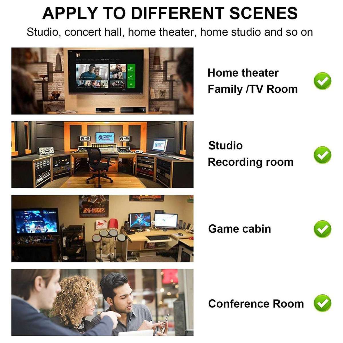 Acoustic Foam Panels,soundproofing Panel,12x12x0.4inch 12pack