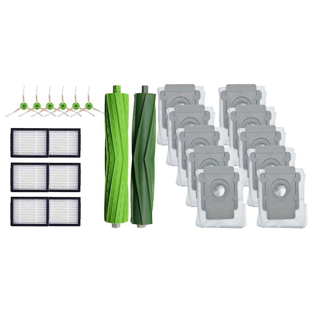 For Irobot Roomba I7 I7+ I7plus E5 E6 Roll Brush, Side Brush, Filter