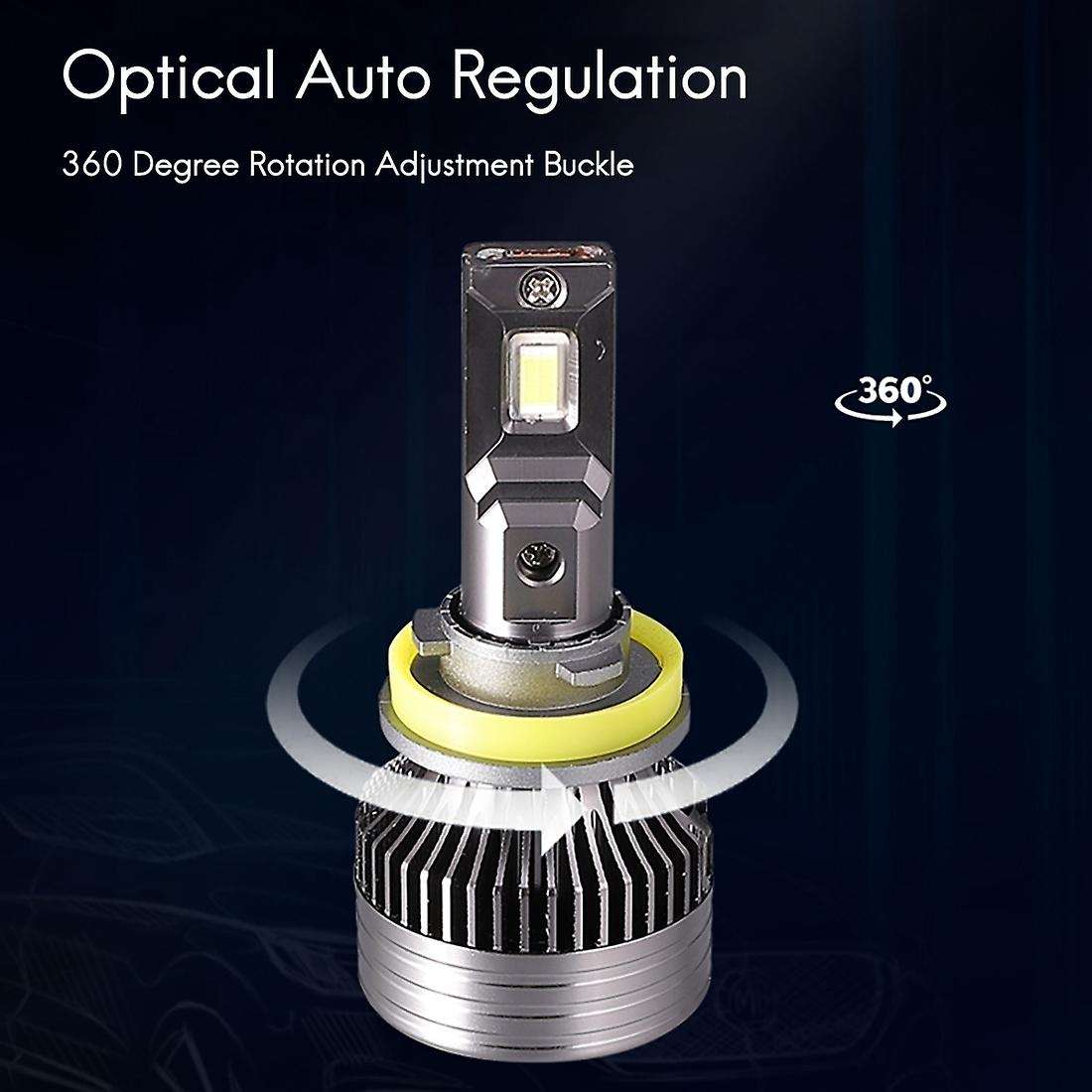 H8/h9/h11 Led Headlight Bulbs 12000lm 120w Led Headlights Pack Of 2