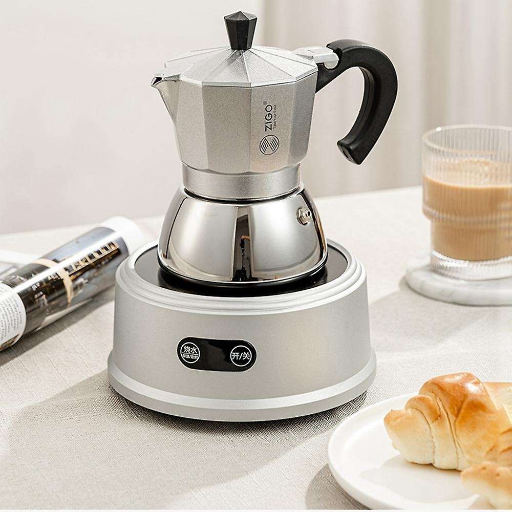 Zigo High Quality Espresso Coffee Pots Cups Stainless Steel Moka Pot