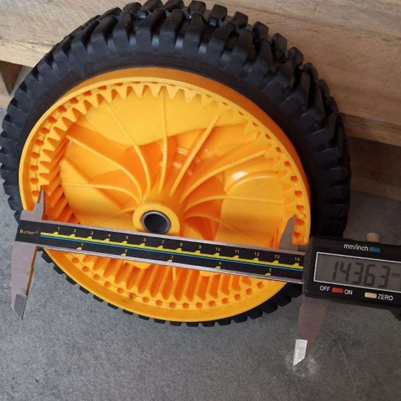 2 Pack 196 Mm Lawn Mower Wheel for Husqvarnaa Mcculloch 5324025-67