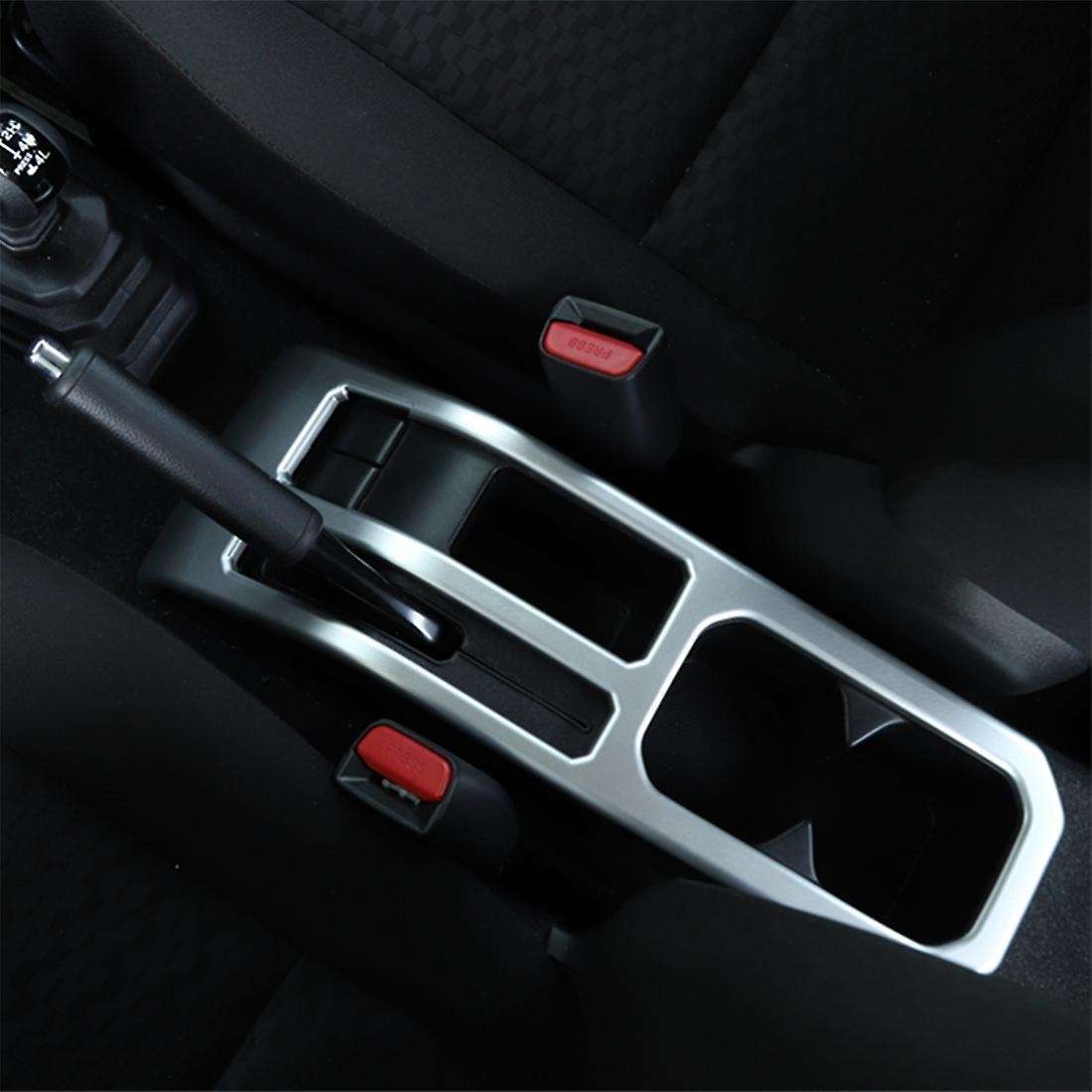 Handbrake Cup Holder Panel Decorate Trim Cover for Suzuki Jimny
