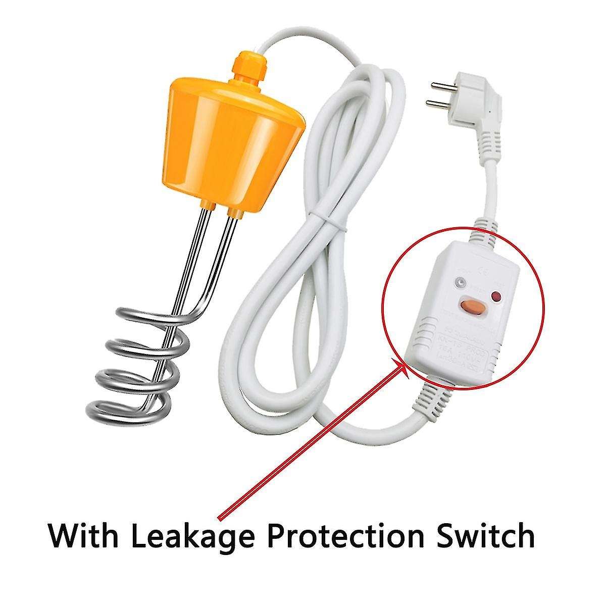 3000w Water Heater for Pool with Leakage Protection Switch Eu Plug