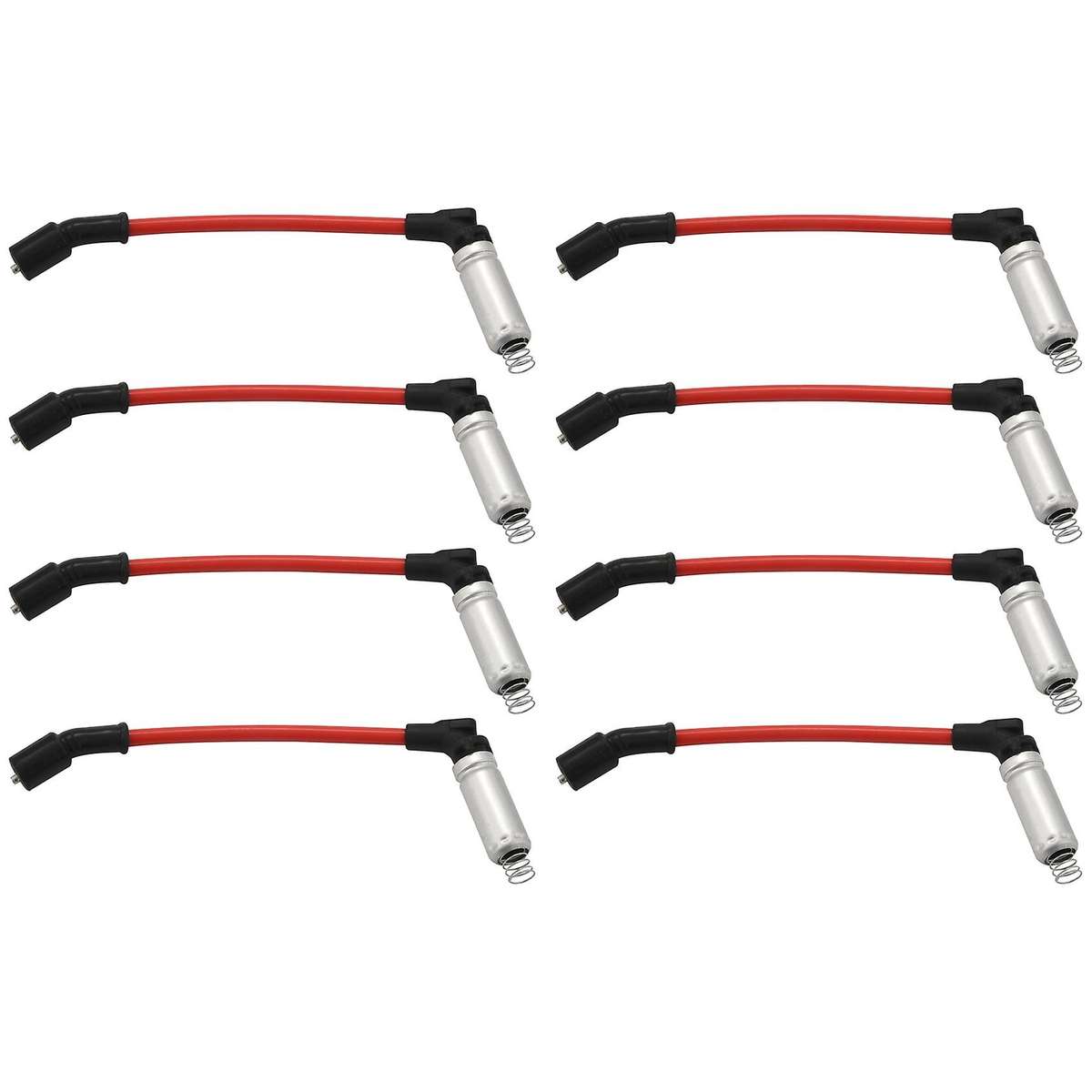 8 Pcs Master 10mm Racing Performance Spark-plug Wires
