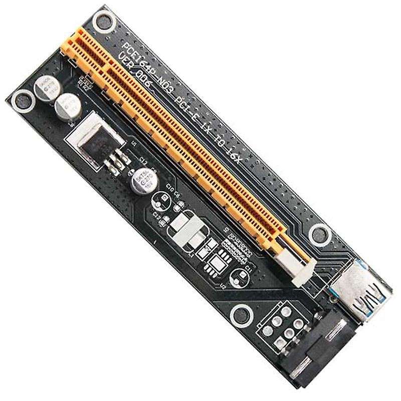 Pci-e Riser for Bitcoin Litecoin Eth Coin,6-pcs Pci-e Riser