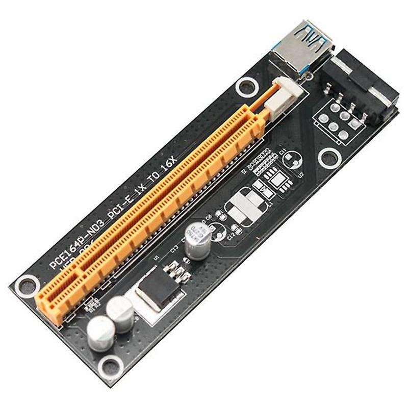 Pci-e Riser for Bitcoin Litecoin Eth Coin,6-pcs Pci-e Riser