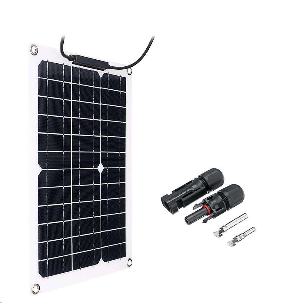 300w Watt Portable Mono-crystalline Solar Panel 18v Rv Car Battery