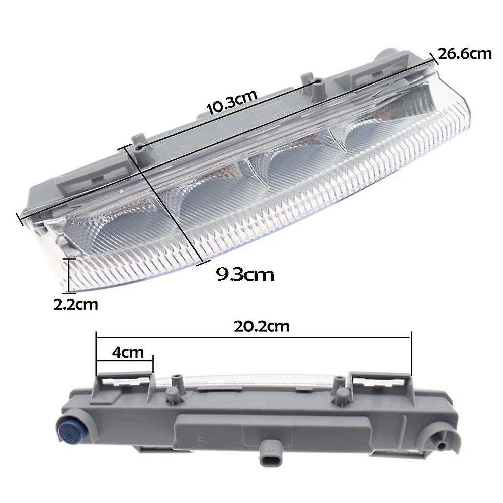 Car Front Led Drl Daytime Running Light Fog Lamp for Mercedes-benz