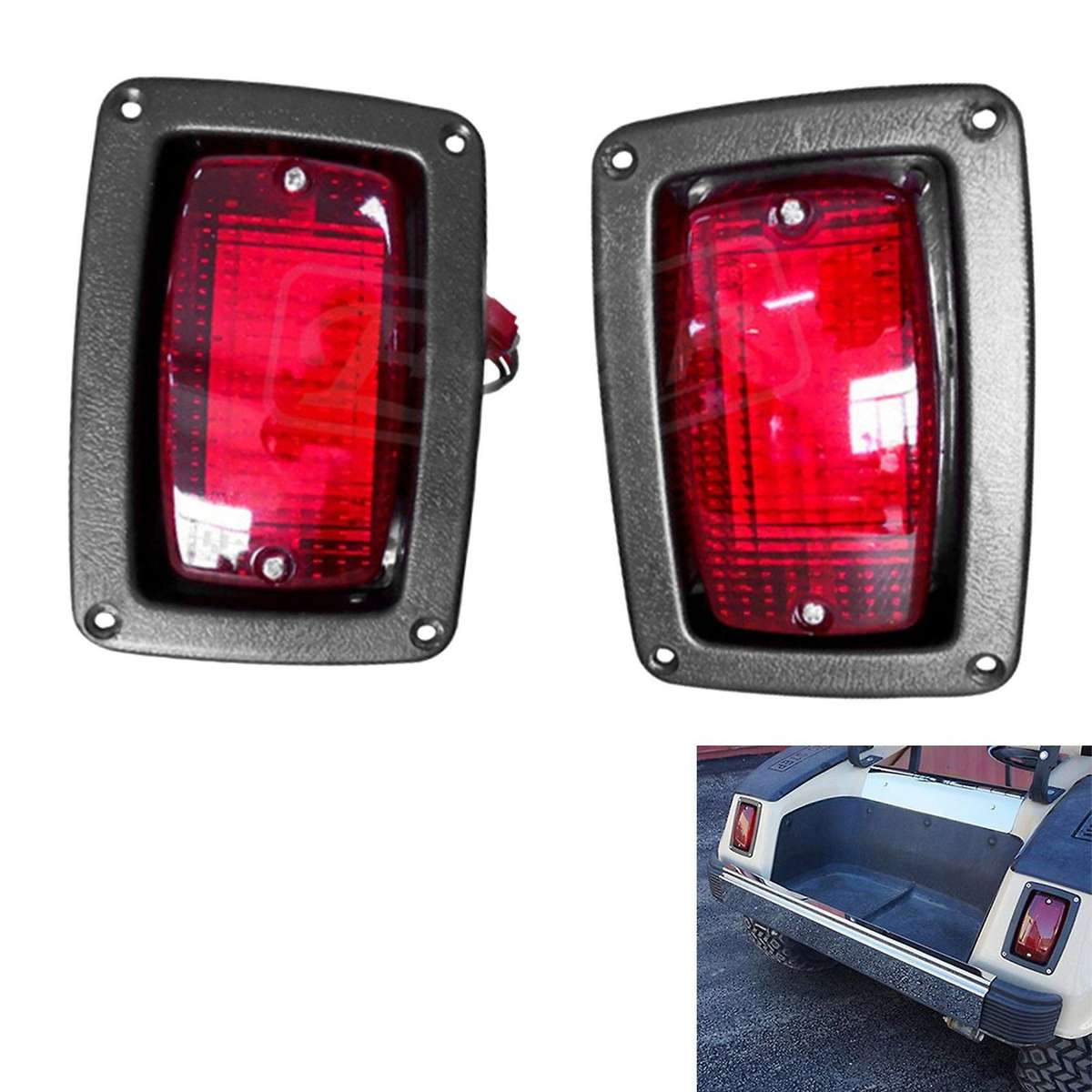 Rear Fog Light for Club Car Ds Txt 1993+ Electric / Gas Golf Carts