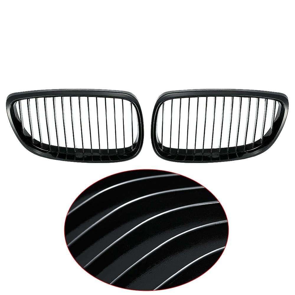 2pcs Car Black Kidney Grille for Bmw E92 E93 3 Series Coupe 06-09