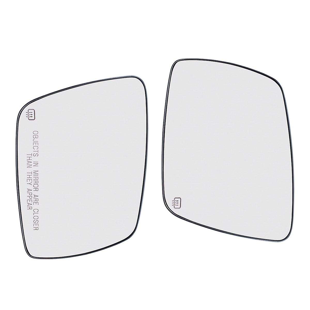 2pcs Front Side Wing Rear View Mirror Lens for Dodge Journey 09 -20