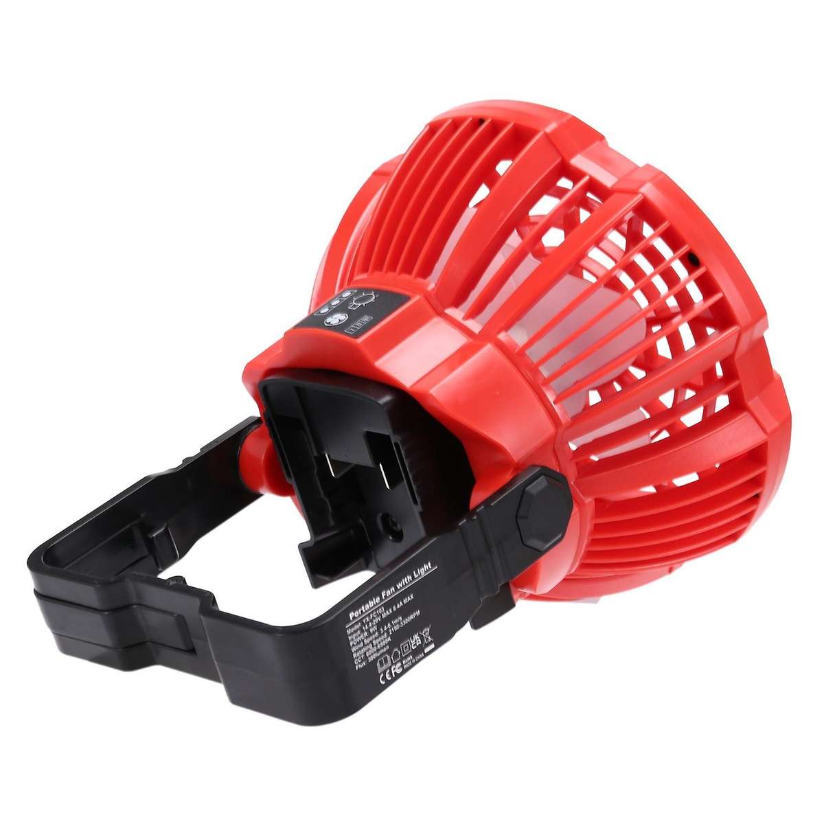 External Battery Ceiling Fan for Makita Dewalt Bosch 14.4-18v, C