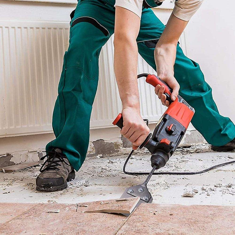 4 Inch Wide Tile Flakes and Adhesive Removal Blades for Sds-plus