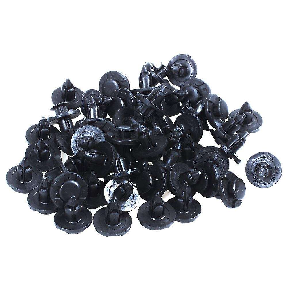 50x Clip Plastico Negro Guardabarros Para Nissan Teana Tiida