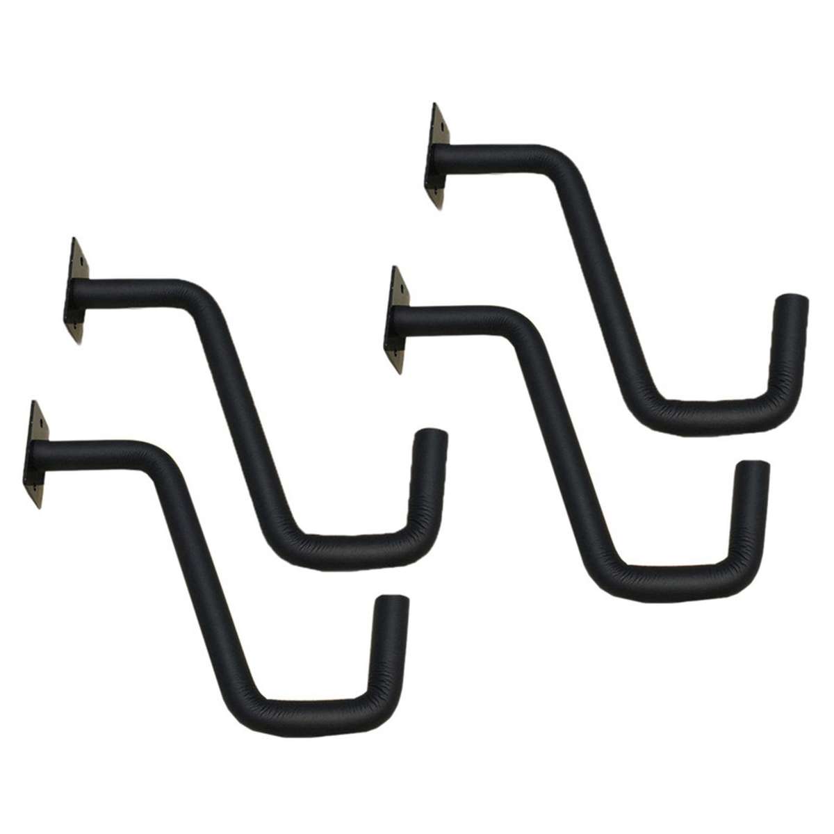 4x Snowboard Display Rack Surfboard Wall Rack Bodyboard Props