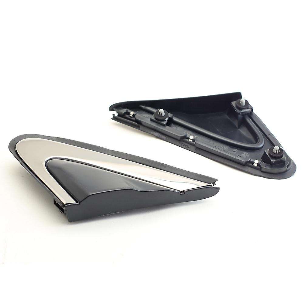 Side Rearview Mirror Triangle Plates Trim for Honda Cr-v Crv 2012-16