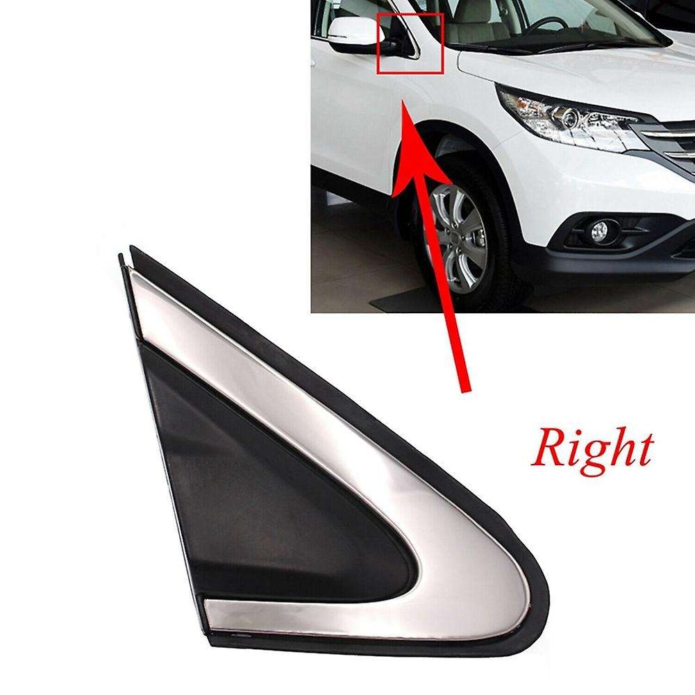 Side Rearview Mirror Triangle Plates Trim for Honda Cr-v Crv 2012-16