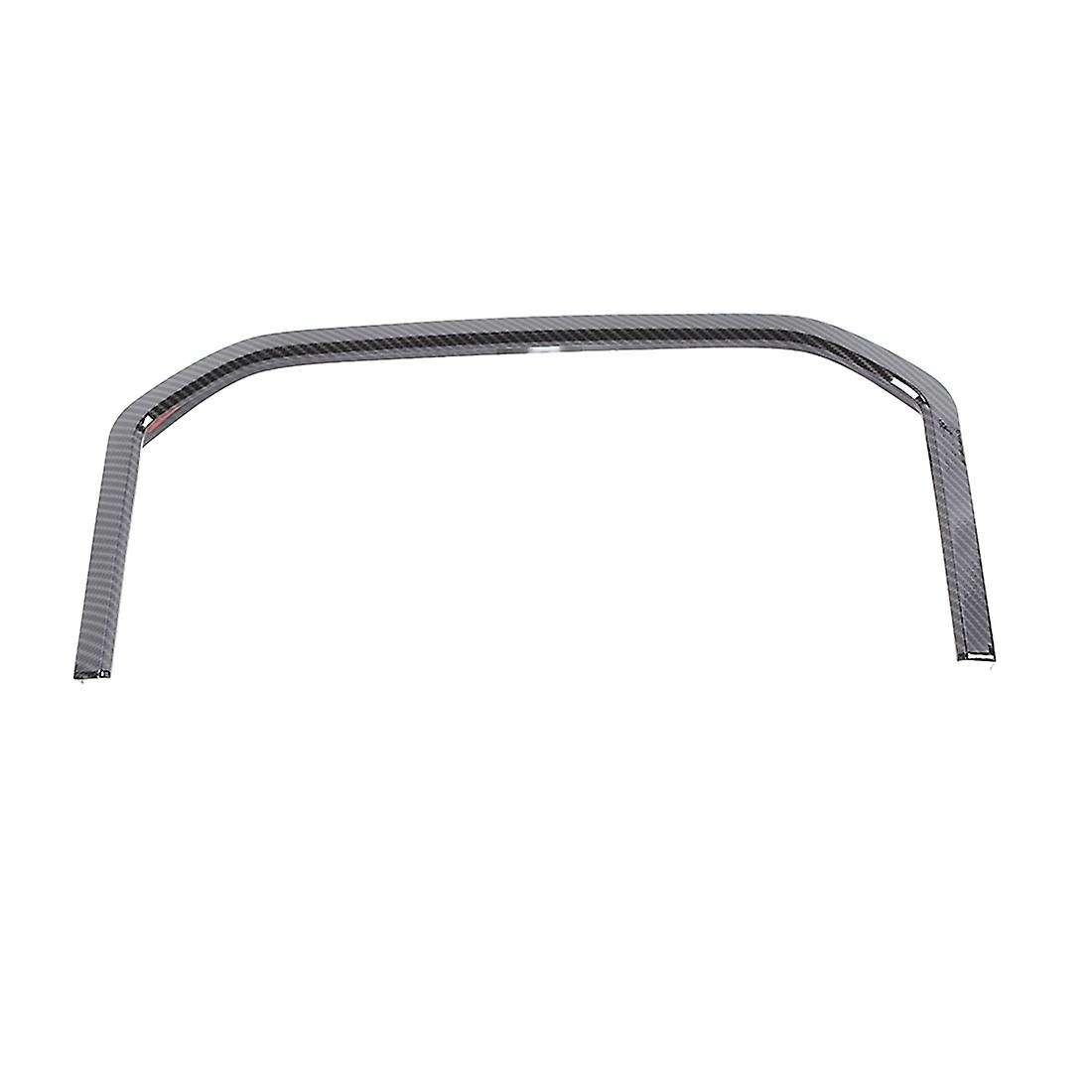 Central Control Gps Navigation Panel Trim Cover, Abs Carbon Fiber