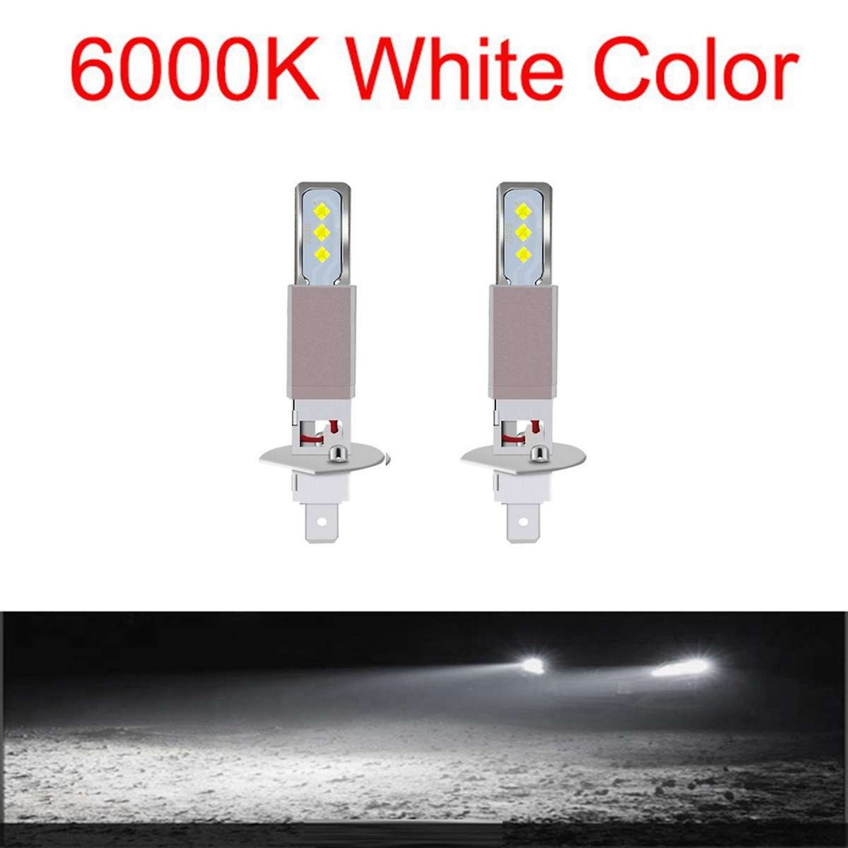 Fog Light Yellow 3000k 6smd Bulbs Fog Lamp Turn Signals