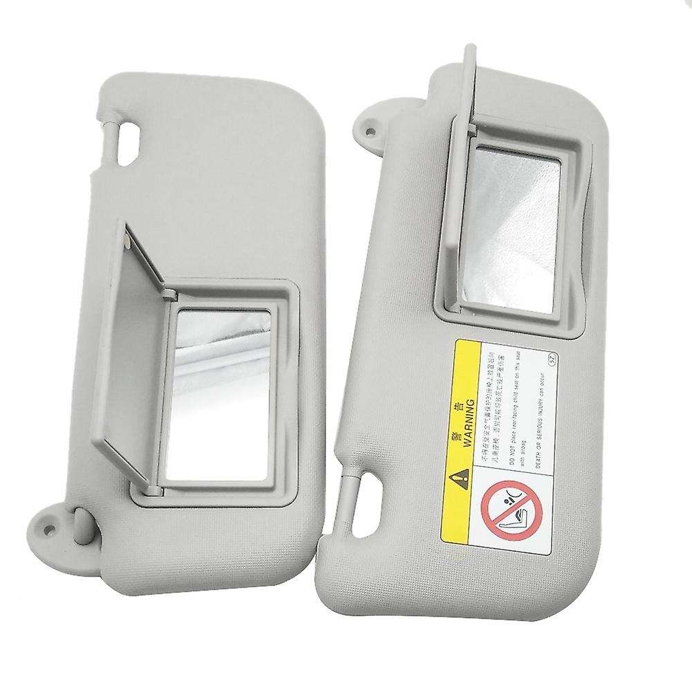 Car Sun Visor for Toyota Corolla 2014 2015 2016 2017 with Mirror Gray