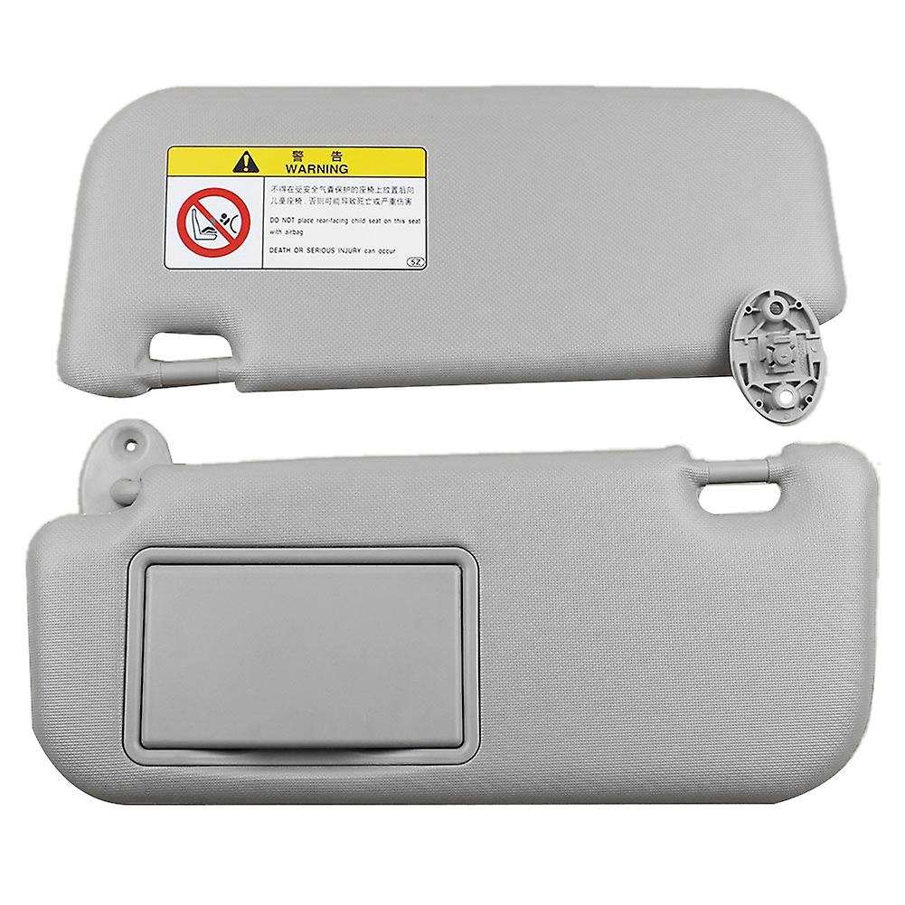 Car Sun Visor for Toyota Corolla 2014 2015 2016 2017 with Mirror Gray