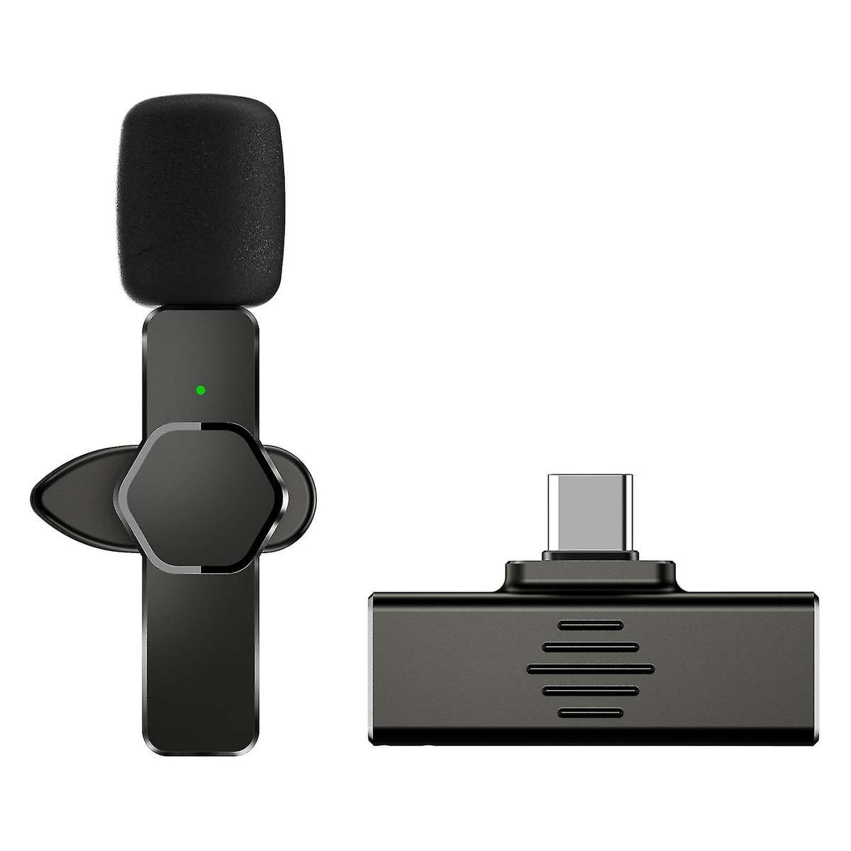 2.4ghz Wireless Lavalier Interview Mic for Youtube Live (type-c)