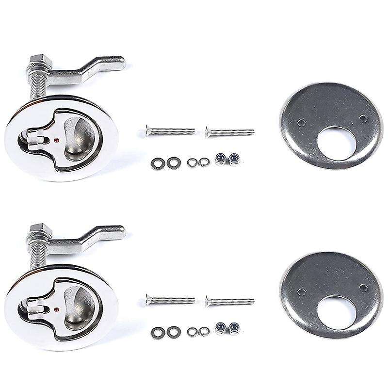 316 Stainless Steel Marine Handle Ring, Deck Box Cover Door Lock