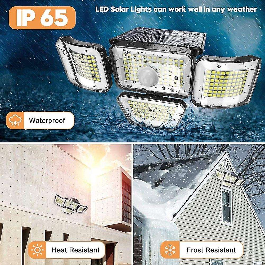 Security Lights Solar ,278 Led Motion Sensor Lights