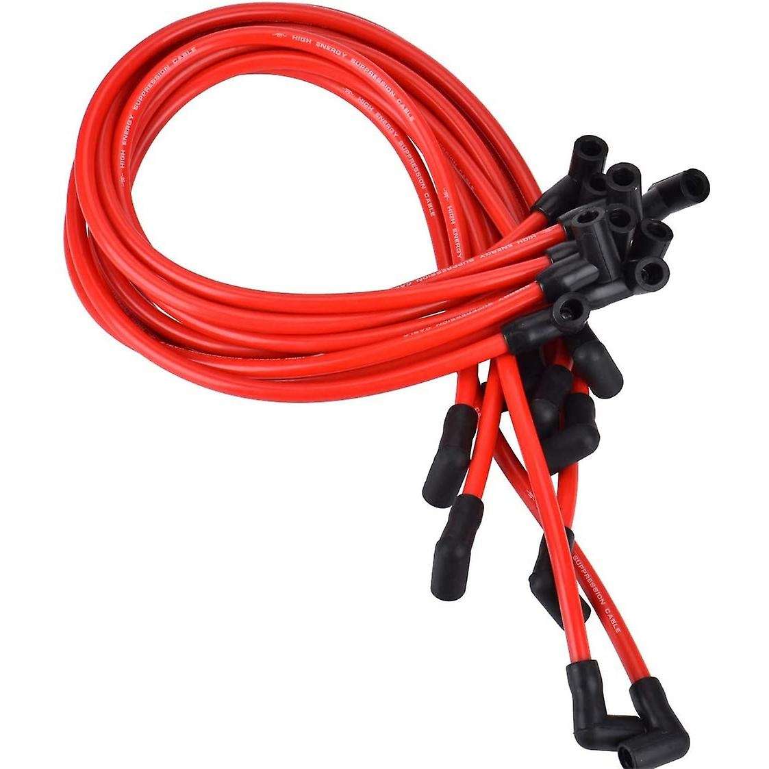 10.5mm Spark Plug Wire Set for Chevrolet Am General Isuzu Hei Sbc Bbc