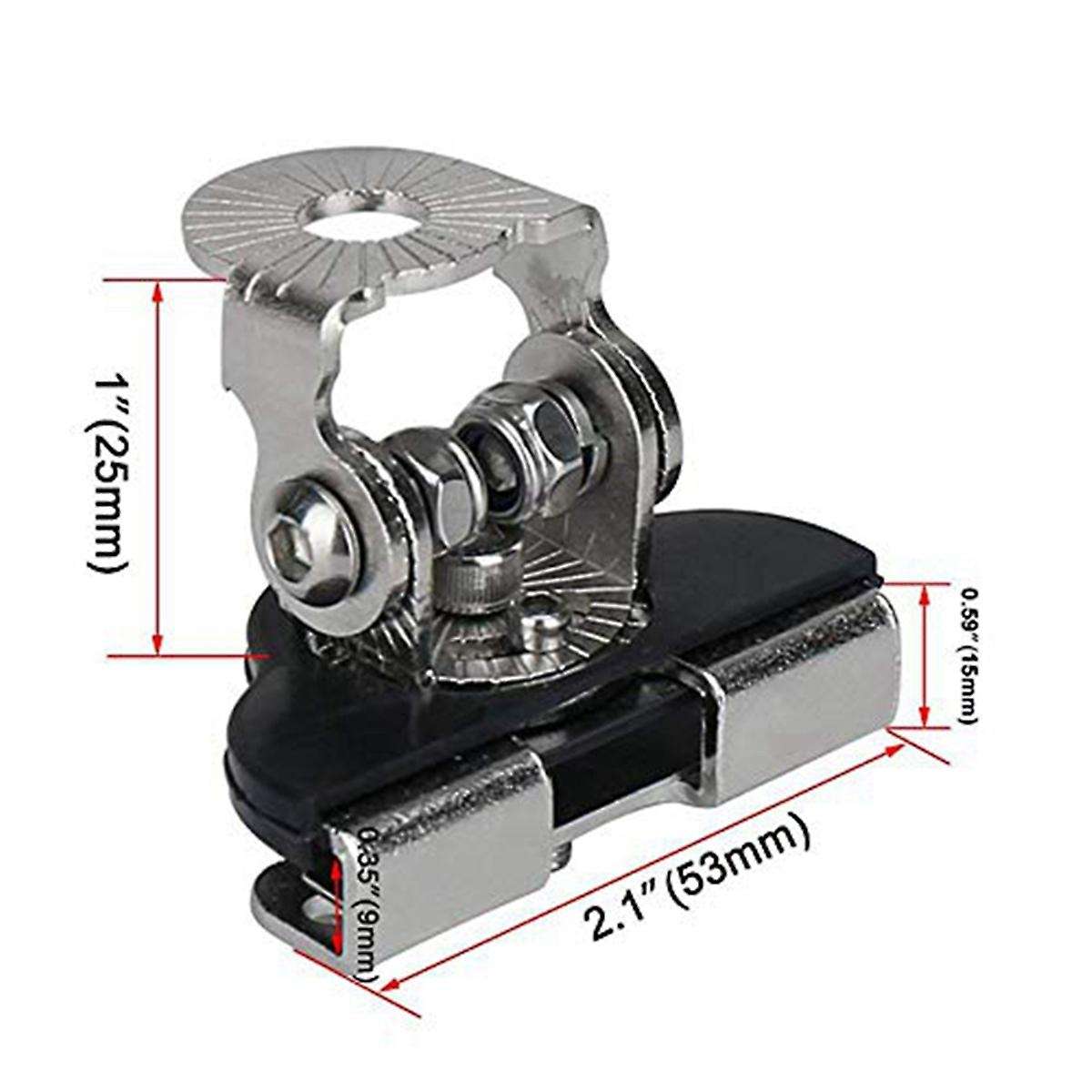 High Lift Jack Hinge Bracket for Jeep Wrangler (pair, Black)